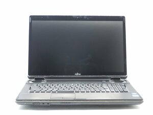 中古　FMV　NH77/ED　CORE3世代i7　　15型 ノートパソコン　通電しません　詳細不明　　ジャンク扱い 　　送料無料