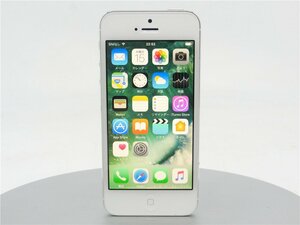 中古品　Apple iPhone 本体 iPhone5　32GB　A1429 　三大判定（－）　バッテリー100％　本体のみ　送料無料