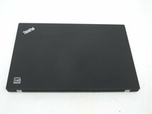 中古Lenovo ThinkPad X280 第8CORE世代I5　8350U/8GB　12.5型 ノートパソコン　BIOSまで表示　バッテリー欠品　詳細不明　ジャンク扱い 　_画像5
