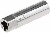 送料200円 プラグレンチ 14mm プラグレンチ12角 3/8(9.5mm)差込角 マグネット仕様 プラグソケット スパークプラグソケット_画像4