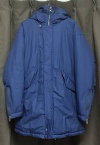 美中古品 nonnative 2021冬 TROOPER PUFF COAT NYLON RIPSTOP WITH GORE-TEX INFINIUM NN-JU4011 ネイビー サイズ1