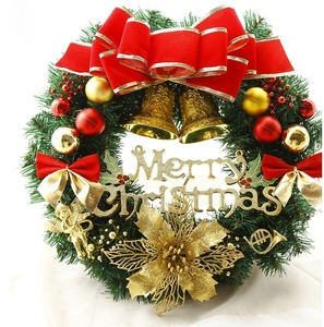  Christmas wreath door decoration diameter 30cm entranceway interior present gift wall decoration store equipment ornament stylish part shop decoration X795