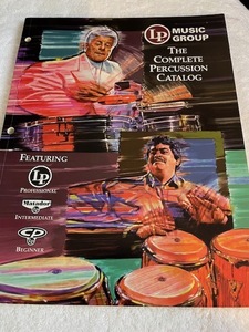 LP MUSIC GROUP THE COMPLETE PERCUSSION CATALOG 1997 パーカッション