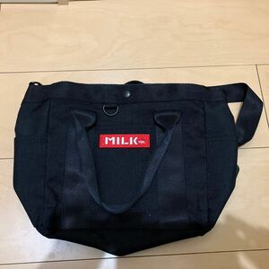 【送料無料】mini特別編集 ミルクフェド MILKFED. SPECIAL BOOK 2Way Tote Bag #RED トートバッグ