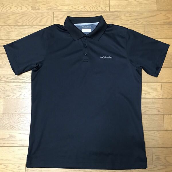 Columbia OMNI-WICK SHORT SLEEVE SHIRTS size-M(着丈72身幅57) 中古(美品) 送料無料 NCNR