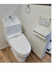 ◆展示未使用品/TOTO/ウォシュレット一体型便器ZJ/TCF9135L/CS343B/ホワイト/リモコン/ペーパーホルダー/タオルハンガー◆