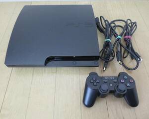 SONY ソニー PlayStation3 プレイステーション3 CECH-3000A 160GB 本体 コントローラー ケーブル☆動作確認済