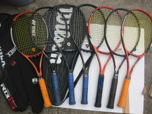 【7本組】硬式用テニスラケットセット ヨネックス YONEX 中古品 使用品 