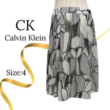 ★美品★Calvin Klein　カルバンクライン　フレアスカート　シフォン_画像1