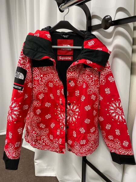 シュプリーム ノースフェイス バンダナ ペイズリー