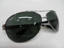 25●a226☆中古品　アイウェア　レイバン　RB3386　004/71　67□13　3N　ティアドロップ　サングラス　Ray-Ban　訳あり現状_画像2