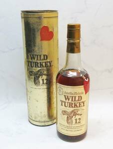 SAKE226 【古酒】WILD TURKEY ワイルドターキー 12年 リミテッドエディション ゴールドラベル 飛翔 750ml 50.5％ 未開栓 箱付き