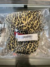 Supreme 23FW Washed Chino Twill Camp Cap Leopard_画像2