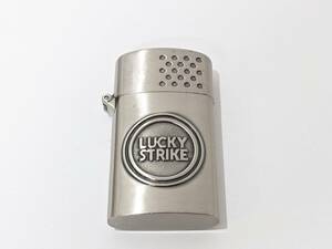 【4084】LUCKY STRIKE ラッキーストライク オイルライター 火花〇 美品 ヴィンテージ品 喫煙具 タバコ関連