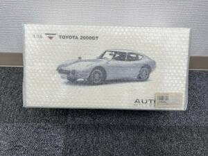 【未開封品】オートアート AUTOart MILLENNIUM 1/18 アップグレード TOYOTA トヨタ2000GT シルバー