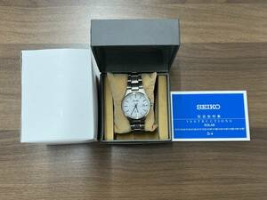 セイコー SEIKO ソーラー SOLAR 3針 デイト チタン 純正ベルト V157-0BB0 男性用 メンズ 腕時計