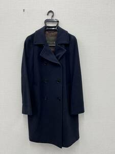 マッキントッシュ MACKINTOSH LONDON コート Pコート ネイビー 38 カバー付