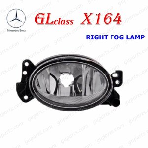 BENZ GL X164 GL550 4マチック 164886 右 フォグ ランプ ライト A1698201656 A 1698201656