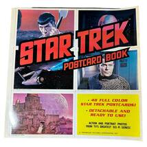 KS-022「Star Trek Postcard Book」「Star Trek　BOOK＆レコード」ポストカード・ステッカー付/スタートレック_画像2