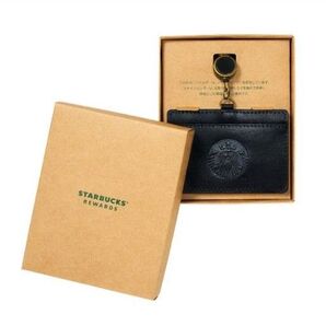 STARBUCKS リサイクルレザーIDカードホルダー