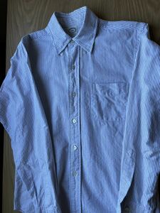 鎌倉シャツ　メーカーズシャツ　ストライプ 長袖シャツ vintage ivy 14H 美品　送料無料