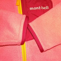 mont bell モンベルキッズフリースジャケット　100_画像4