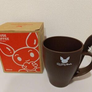 未使用未開封 けんけつちゃんマグカップ(スプーン付)【献血記念品】
