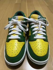 NIKE DUNK LOW SP BRAZIL ナイキ ダンク ロー エスピー ブラジル ホワイト/パイングリーン CU1727-700 27.0cm