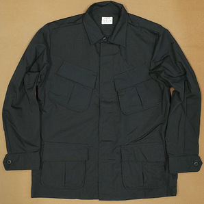 米軍タイプ ジャングルファティーグジャケット 4thモデル ブラック M 新品§lovev§jk§YMCLKYベトナムジャケットシャツジャケットの画像1