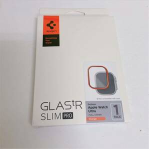 【開封のみ】Spigen★ Glas tR Slim Pro 保護バンパー ガラスフィルム Apple Watch Ultra 49mm 用 アルミニウム枠 一体型 apple watch★の画像8