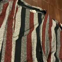 激レア「 50s シルク 羽織りシャツ ストライプ 輸出物 」ヴィンテージ vintage 袴 40s 60s 70s 80s_画像2
