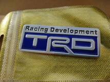 【ブルー】TRD SPORTS アルミ エンブレム ステッカーC_画像5