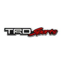 【25×122mm】TRD SPORTS アルミ エンブレム ステッカー F_画像1