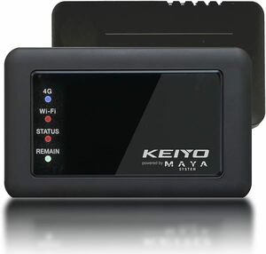 【特価】KEIYO サクッと使える車載対応Wi-Fiルーター リチャージ 契約不要 初回10ギガ/30日付き モバイルルーター AN-S117 