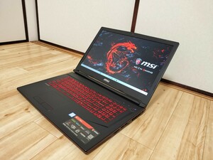 【送料無料】 MSI ゲーミング ノートPC Core i7 16GB メモリー 512GB SSD APEX PUBG VALORANT Fortnite GAMING LAPTOP FF14 