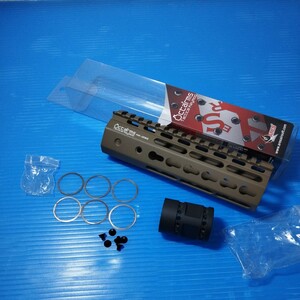 ARES ハンドガード OCTAARMS tctical keymod KM-006S-DE 