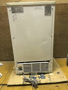  operation . cooling only has confirmed.!!!A2867 Sanden business use freezing case freezing stocker freezer 42L PF-057X-B slide door. postage successful bidder burden 