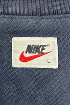 90‘s NIKE AIR JORDAN FLY stadium jacket ナイキ ジョーダン スタジャン ネイビー ホワイト 銀タグ ヴィンテージ 8_画像3