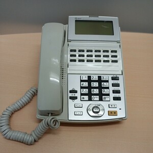 y111508e NX-(18)STEL-(1)（W） NTT NX 18ボタン標準スター電話機 [オフィス用品] ビジネスフォン　動作未確認 