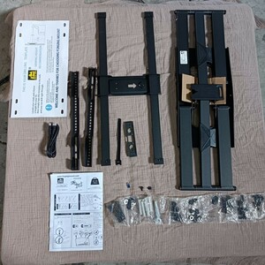 y112102e FORGING MOUNT 50-90型LCD/LED対応 中大型 壁掛けTV金具 耐荷重75kg 前後＆左右&上下多角度調節 VESA　600x400mm 93e