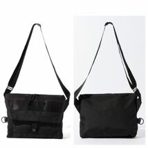 BRIEFING × BEAMS PLUS / 別注 FLEET MESSENGER BAG / BLACK /ブリーフィング /メッセンジャーバッグ /ビームスプラス /ショルダーバッグ_画像7