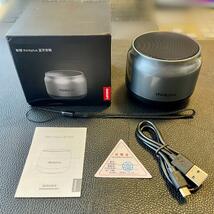 新品　K30　Lenovo　Bluetoothスピーカー　ワイヤレス　ブラック_画像2