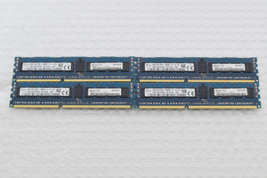 ★SKhynix★8GBx4枚セット 計32GB PC3L-12800R DDR3L-1600R Registered RDIMM HMT41GR7AFR4A-PB