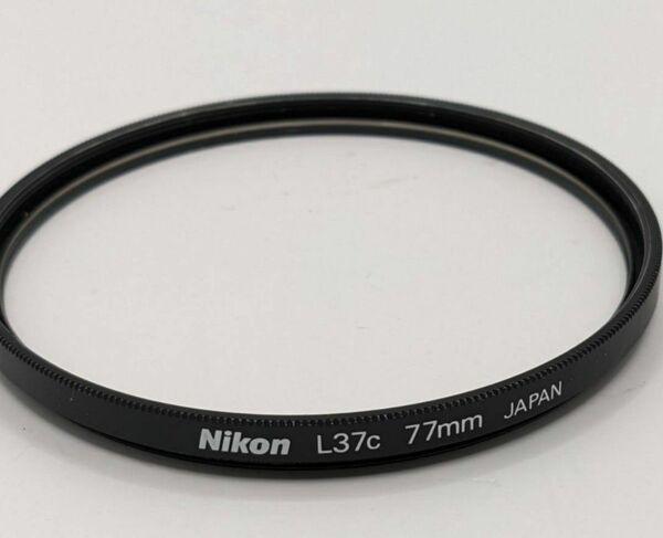 ★美品★ Nikon L37c 77mm レンズ保護フィルター 