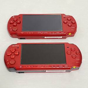 SONY PSP3000 PSP2000 2台セット ソニー PlayStationポータブル 動作品