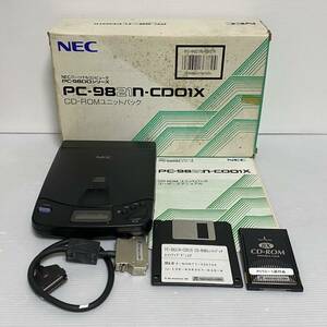 NEC PC-9821N-CD01X CD-ROMユニットパック 取説、箱入り 現状品