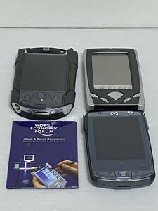 HP PocketPC iPAQ CASIO CASSIOPEIA 3台まとめ売り ヒューレットパッカード ポケットPC Windows mobile カシオ カシオペア 現状品