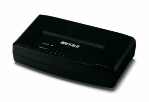 【中古】BUFFALO 10/100M 5ポート スイッチングHub ブラック LSW3-TX-5EPL/B