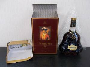 Hennessy ヘネシー XO 金キャップ コニャック　ブランデー 700ml 箱有り 未開栓 古酒