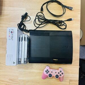 SONY PlayStation3 CECH-4000C 動作確認済み　ソフト　torne トルネ　付き　NN7013